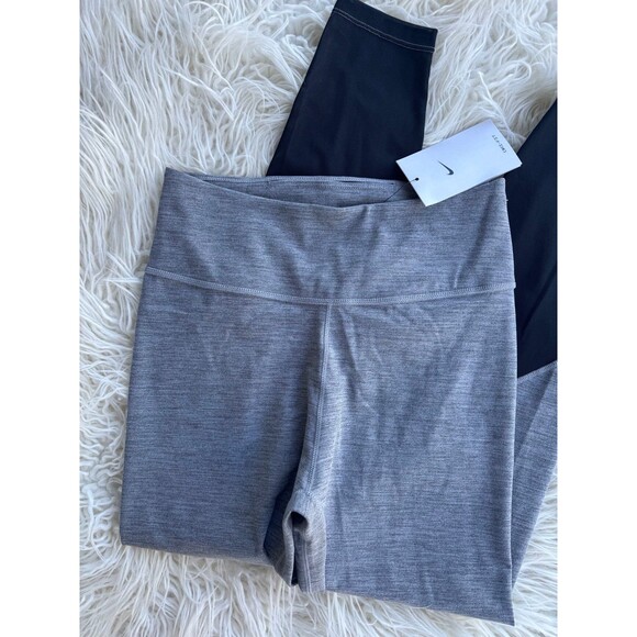 Nike One Dri-Fit Leggings Gray Size Small - Picture 4 of 11